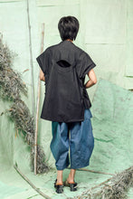 Load image into Gallery viewer, Reversible, Buttoned, Charcoal Marle, Elevated Street Style, Loose Fitted Uni-Sex Top