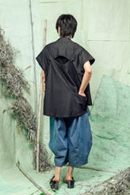 Load image into Gallery viewer, Baggy, Adjustable, Black, Elevated Street-Style, Oversized, Uni-Sex Top.