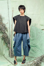 Load image into Gallery viewer, Charcoal Marle, Loose Fitted, Boxy, Loose-Fitted, Alternative-Styled, Square Cut, Androgynous Top