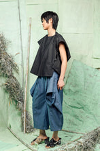 Load image into Gallery viewer, Boxy, Oversized, Charcoal Marle, Semi-Formal, Alternative-Style Women's Top