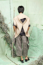 Load image into Gallery viewer, Reversible, Boxy, Ivory Stone, Loose-Fitted, Alternative-Styled, Luxurious Women's Top