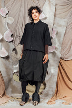 Load image into Gallery viewer, AW26 MAREN BOXY SHIRT JACKET - OBSIDIAN