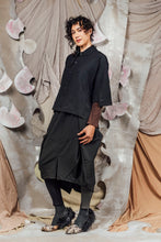 Load image into Gallery viewer, AW26 MAREN BOXY SHIRT JACKET - OBSIDIAN