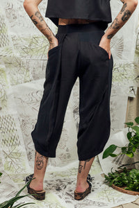 SL24 NYO ASYMMETRIC PANT - ONYX OBSIDIAN