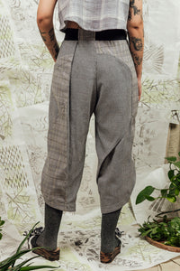 SL24 NYO ASYMMETRIC PANT - RIVERSTONE CHECK