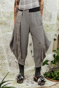 SL24 NYO ASYMMETRIC PANT - RIVERSTONE CHECK