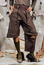 Load image into Gallery viewer, AW26 ORFEO ZIP LEG WIDE PANTS - TOBACCO