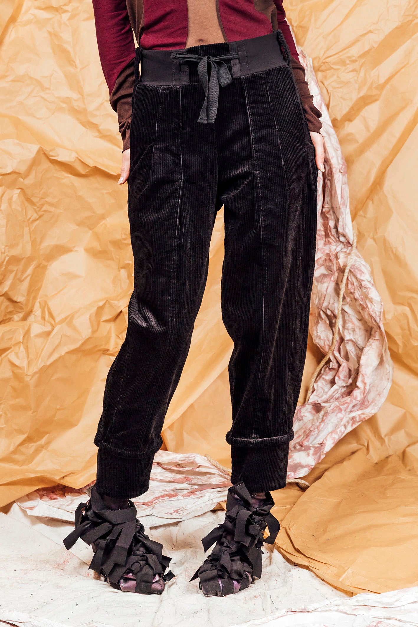 AW25 REILLY STRAIGHT LEG PANT - OBSIDIAN CORD