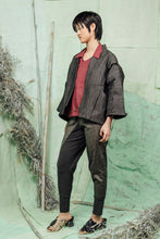 Load image into Gallery viewer, SL26 RENZO KIMONO ZIP JACKET - CHARCOAL