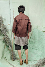Load image into Gallery viewer, SL26 RENZO KIMONO ZIP JACKET - ROSEWOOD