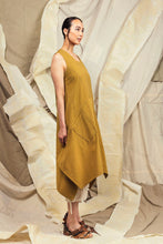 Load image into Gallery viewer, SL27 SAKASA  REVERSIBLE TUNIC DRESS - CITRINE