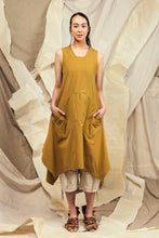 Load image into Gallery viewer, SL27 SAKASA  REVERSIBLE TUNIC DRESS - CITRINE