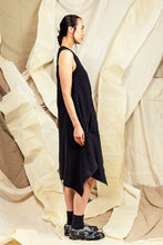 Load image into Gallery viewer, SL27 SAKASA  REVERSIBLE TUNIC DRESS - ONYX SLUB