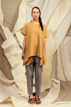 Load image into Gallery viewer, SL27 SANTALI RUCHE FLARE TOP - DIJON