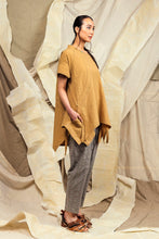 Load image into Gallery viewer, SL27 SANTALI RUCHE FLARE TOP - DIJON
