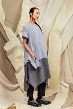 Load image into Gallery viewer, SL27 SANTALI RUCHE FLARE TOP - RESORT STRIPE
