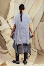 Load image into Gallery viewer, SL27 SANTALI RUCHE FLARE TOP - RESORT STRIPE