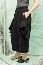 Load image into Gallery viewer, SL26 SHOSAI WRAP PANTS - OBSIDIAN JACQUARD