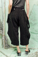 Load image into Gallery viewer, SL26 SHOSAI WRAP PANTS - OBSIDIAN JACQUARD