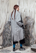 Load image into Gallery viewer, AW24 THORNE DRAPE TRENCH - ASH SLUB