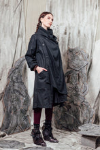 Load image into Gallery viewer, AW24 THORNE DRAPE TRENCH - CHARCOAL FLECK