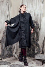 Load image into Gallery viewer, AW24 THORNE DRAPE TRENCH - CHARCOAL FLECK