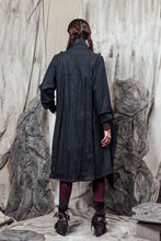 Load image into Gallery viewer, AW24 THORNE DRAPE TRENCH - CHARCOAL FLECK