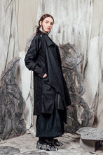 Load image into Gallery viewer, AW24 THORNE DRAPE TRENCH - OBSIDIAN CHENILLE