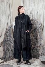 Load image into Gallery viewer, AW24 THORNE DRAPE TRENCH - OBSIDIAN CHENILLE