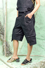Load image into Gallery viewer, SL26 TOMIS OVERALL SHORTS - DEEP DENIM