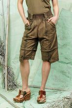 Load image into Gallery viewer, SL26 TOMIS OVERALL SHORTS - ARMY BRUSHSTROKE