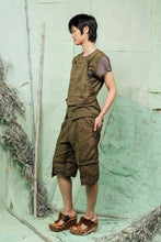 Load image into Gallery viewer, SL26 TOMIS OVERALL TOP - ARMY BRUSHSTROKE