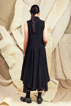 Load image into Gallery viewer, SL27 VELEDA DUSTER VEST - ONYX JACQUARD