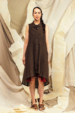 Load image into Gallery viewer, SL27 VELEDA DUSTER VEST - BURNT UMBER