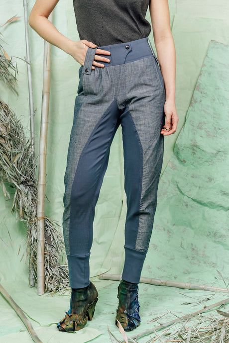 SL26 ZEPHYN SLIM LINE PANTS - DENIM