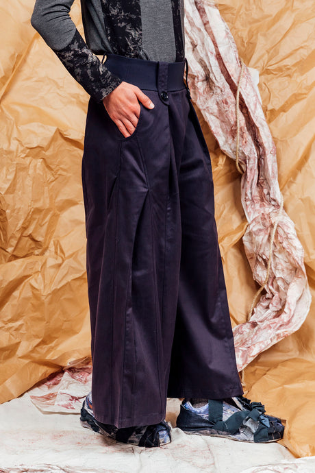 AW25 ADLAI PALAZZO PANTS - INK