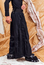 Load image into Gallery viewer, AW25 ADLAI PALAZZO PANTS - OBSIDIAN CHENILLE