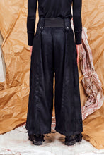 Load image into Gallery viewer, AW25 ADLAI PALAZZO PANTS - OBSIDIAN CHENILLE