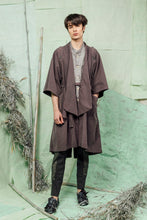 Load image into Gallery viewer, SL26 AKIYA KIMONO DETACH JACKET - SLATE ACIDWASH