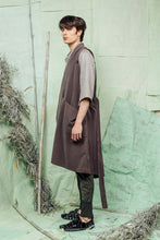 Load image into Gallery viewer, SL26 AKIYA KIMONO DETACH JACKET - SLATE ACIDWASH