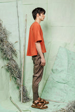 Load image into Gallery viewer, Smart-Casual, Boxy, Cropped, Flared, Aperol Tan, Men's Top