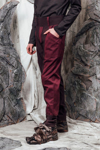 AW24 CORTEZ SLIM PANTS - TAWNY PORT