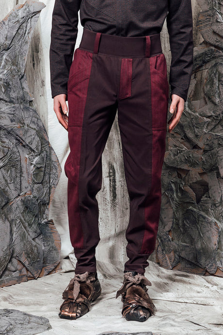 AW24 CORTEZ SLIM PANTS - TAWNY PORT