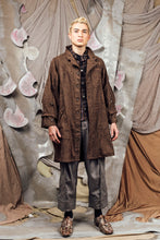 Load image into Gallery viewer, AW26 ETIEN LONG COWL JACKET - SIENNA PINSTRIPE