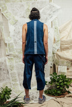 Load image into Gallery viewer, SL24 FIYAN APRON TIE VEST - DENIM