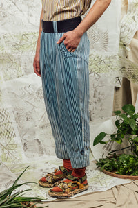 SL24 FLYNT STRAIGHT LEG PANT - INDIGO STRIPE