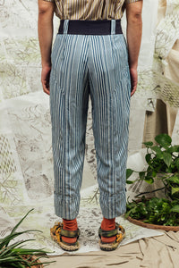 SL24 FLYNT STRAIGHT LEG PANT - INDIGO STRIPE