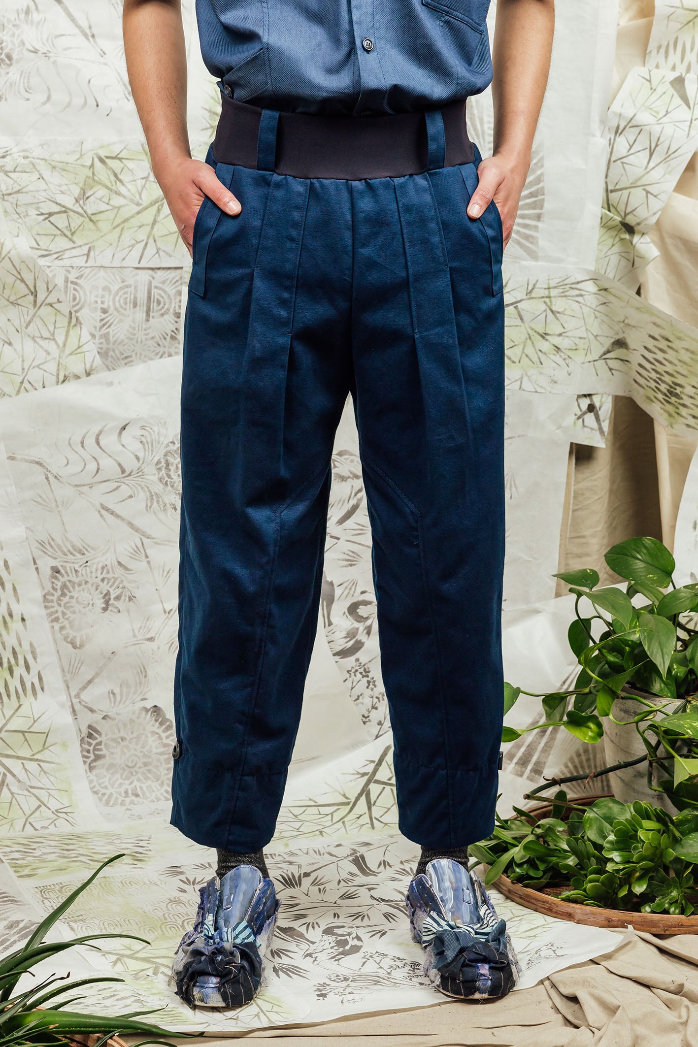 SL24 FLYNT STRAIGHT LEG PANT - ROYAL NAVY