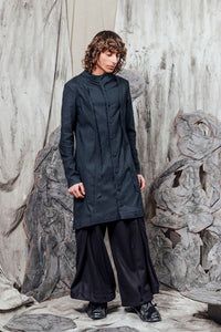 AW24 JADIS TUNIC SHIRT - DEEP INK