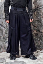 Load image into Gallery viewer, AW24 LYNDON BUTTON FLARE PANTS - DEEP INK